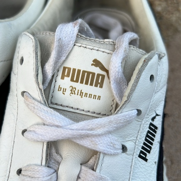 Puma Fenty x creeper white leather by Rihanna women’s size 12 - Picture 4 of 13